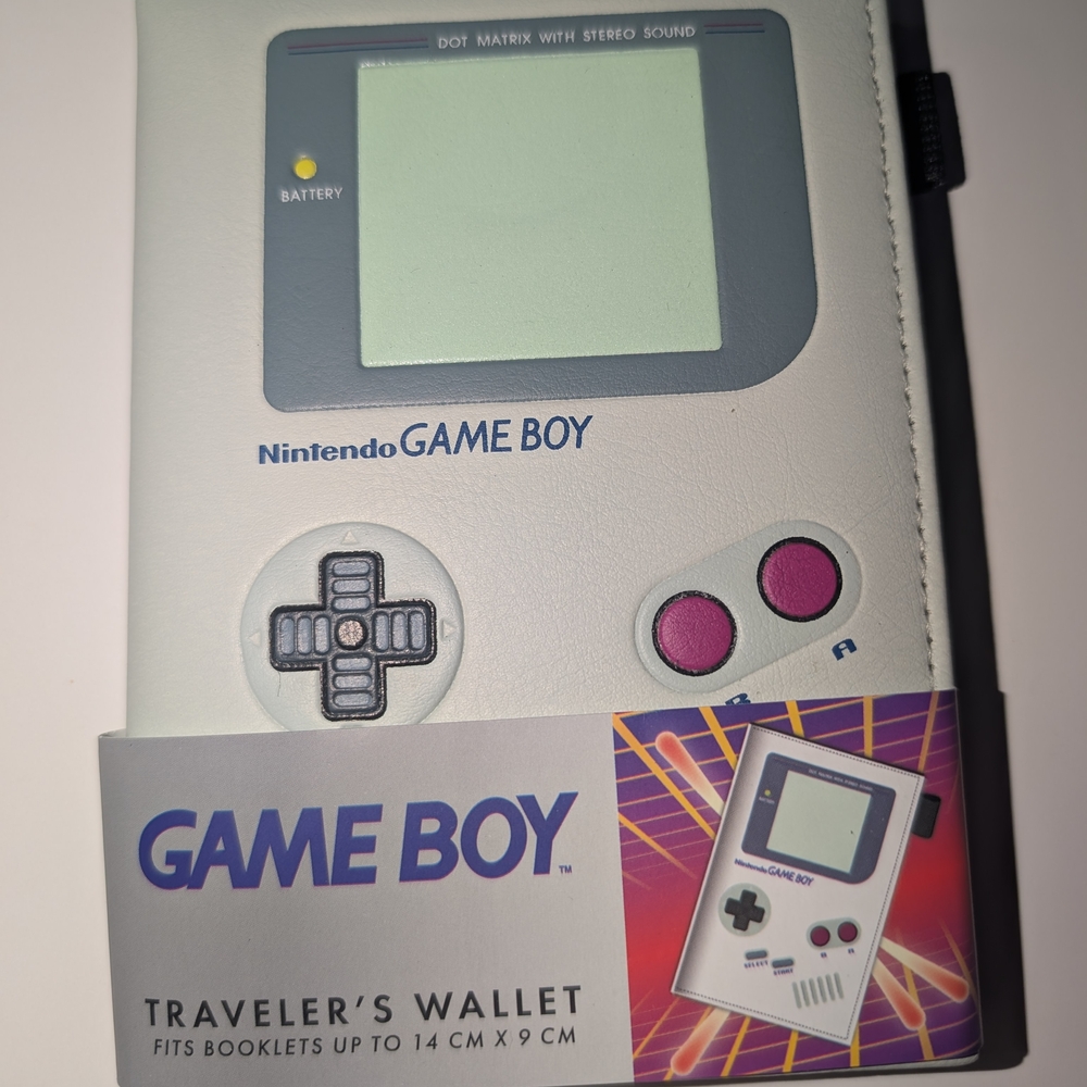 Bioworld Gray and Pink Handheld Console